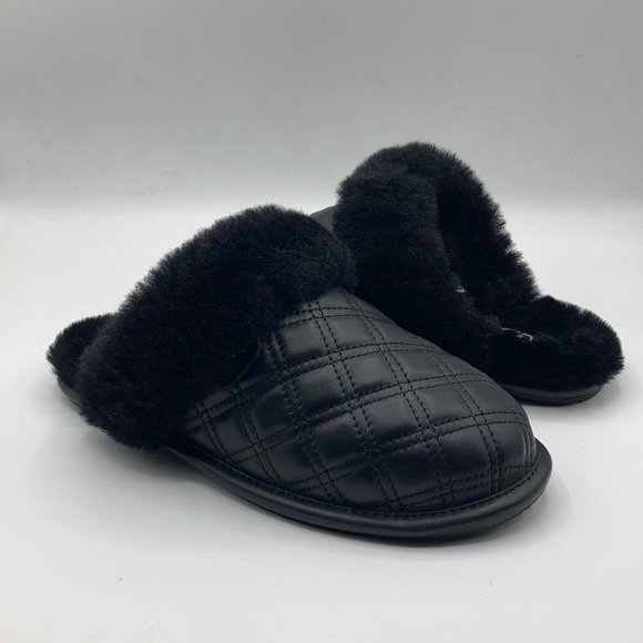 ugg scuffette black